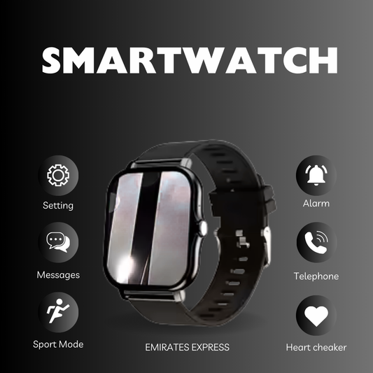 Smartwatch  Display, 24H Health Sports Modes,  – Emirates Express Shop
